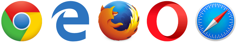 supported browsers
